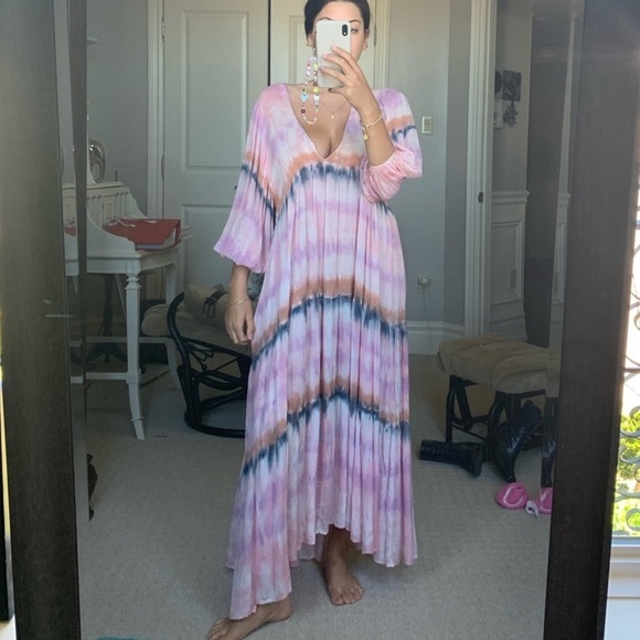 Young Fabulous & Broke dawn boho maxi Dress XS - Picture 7 of 7
